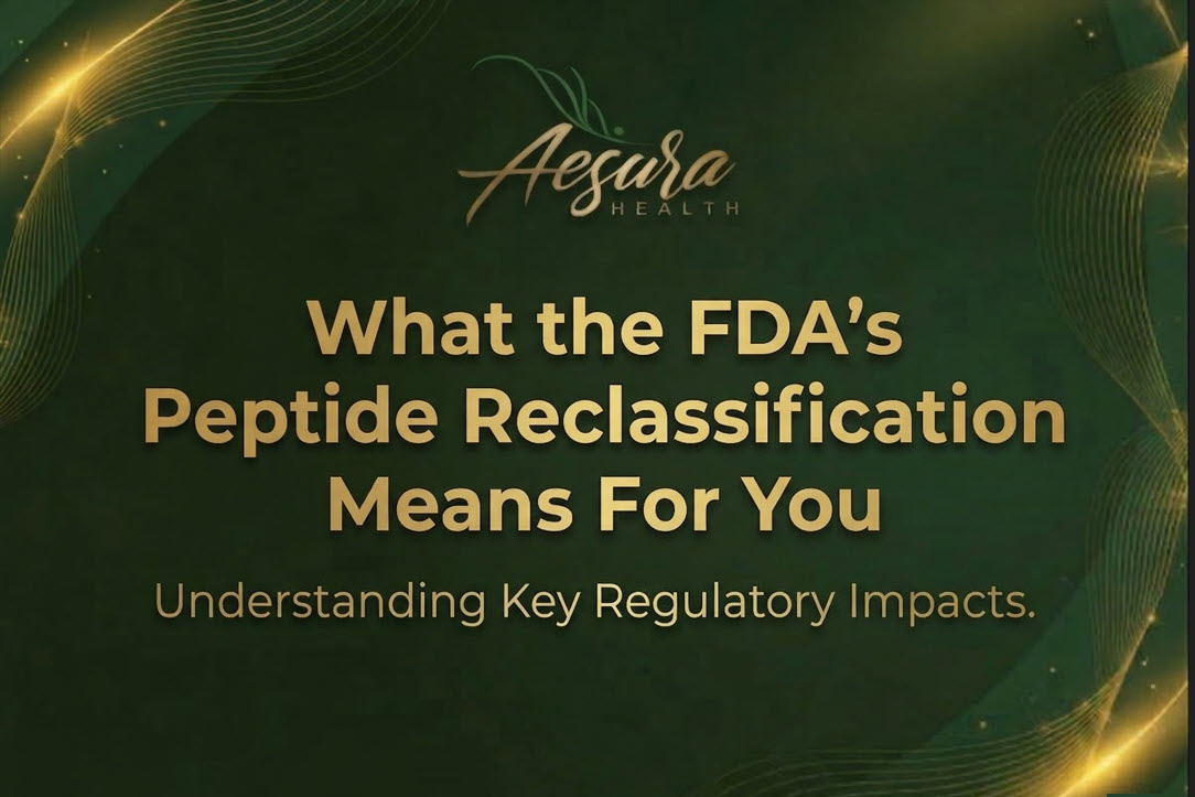 FDA peptide reclassification title card